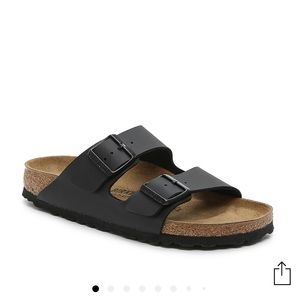Birkenstock Arizona Sandals in Black, NIB